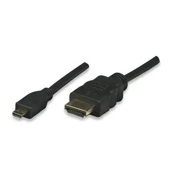 

HDMI cable Highspeed with Ethernet Channel 1.4 M/ Micro D M, 1,0 m
