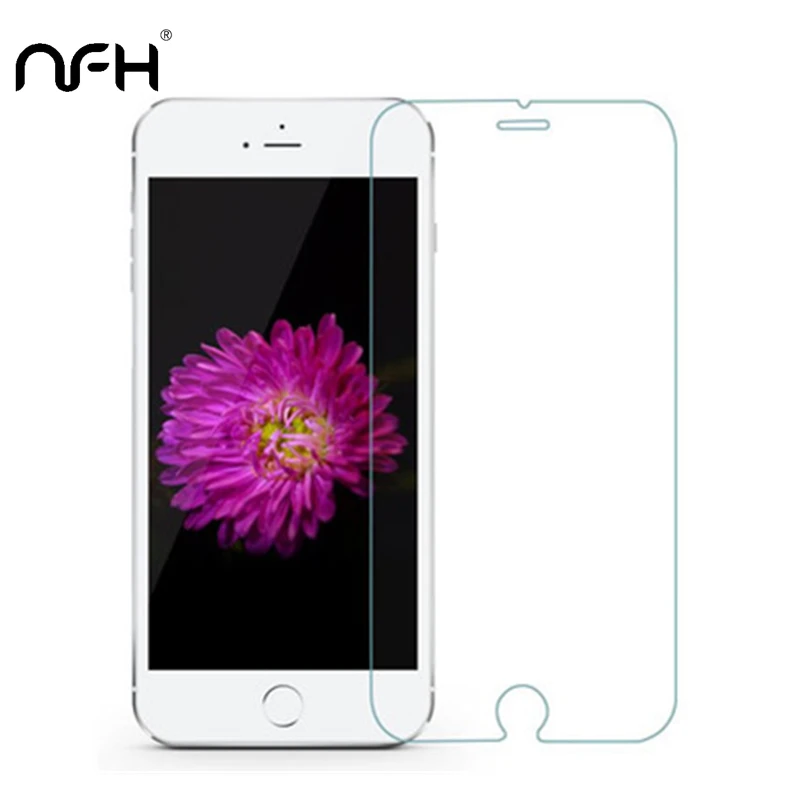 Закаленное стекло NFH 0 3 мм для iPhone X 5 5C SE 9H защита экрана от поломки пленка 6S Plus 7 8 2.5D