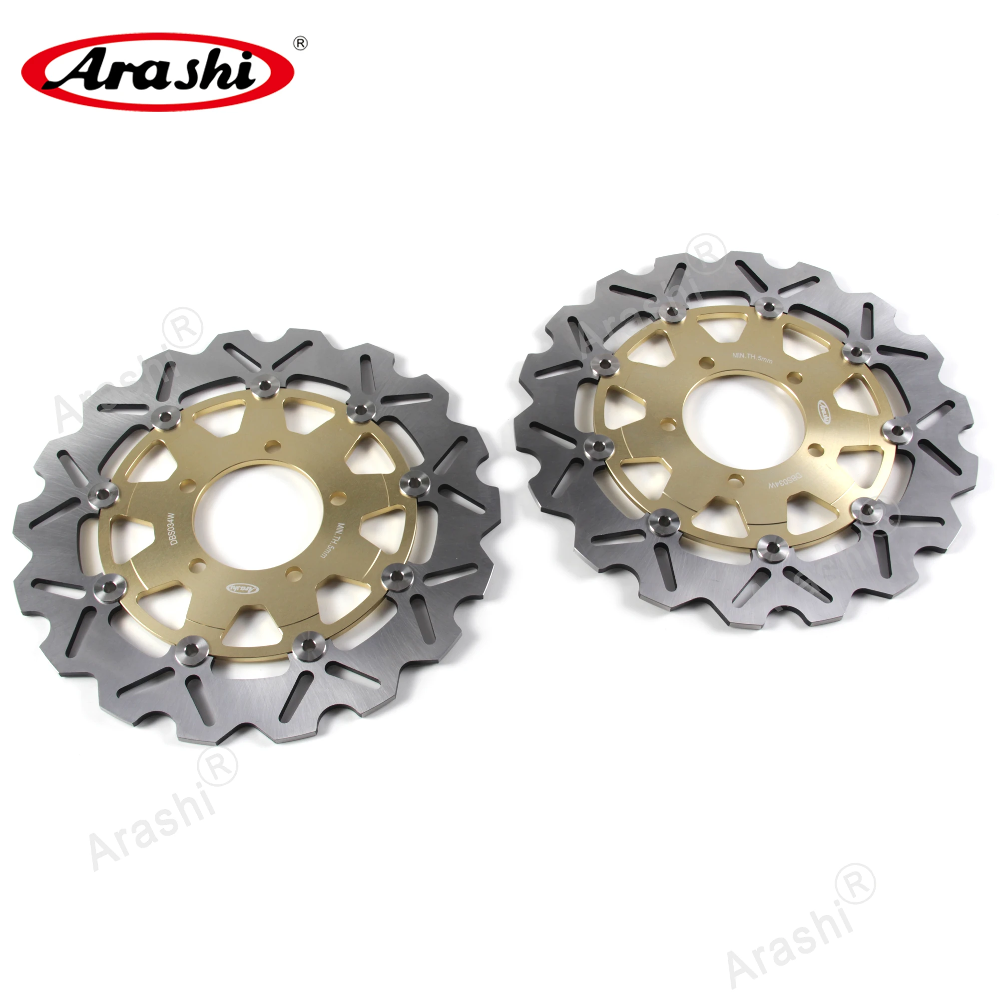 Араши передний тормозной диск для KAWASAKI Z ABS 750 2007 2012 CNC Тормозные диски роторы Z750 2008