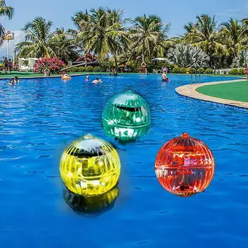 

Outdoor Solar Color Changing Water Drifting LED Floating Lights Ball Pond Pool Path Landscape