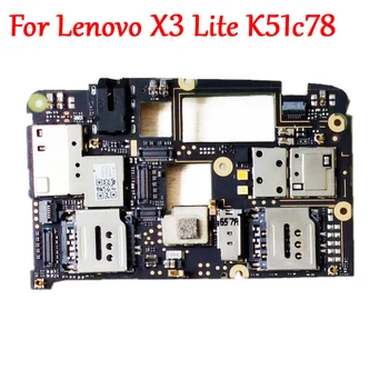 

Original Tested Full Work Motherboard For Lenovo Vibe Lemon X3 Lite K51c78 A7010a48 Logic Circuit Electronic Panel FPC
