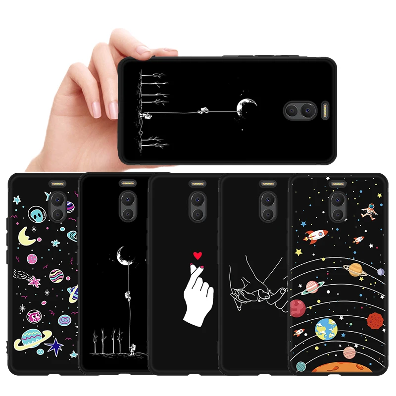 GerTong мягкий силиконовый тпу чехол для Meizu M6 Note M5 8 9 M5S 5S M5C X8 16 16X 16th рисунок матовая
