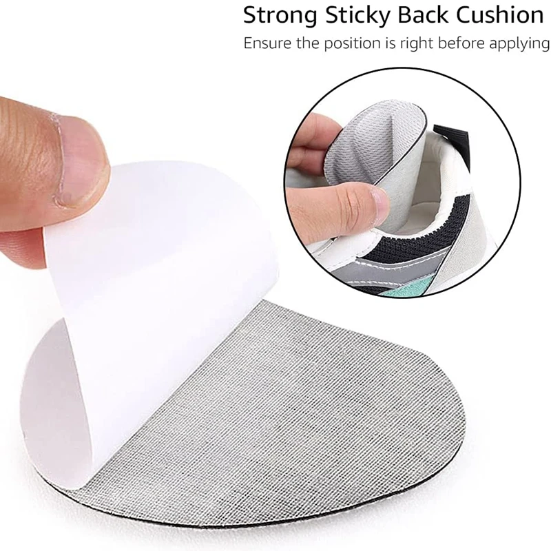 Shoe Insoles Self-Adhesive for Sport Running Shoes Adjust Size Heel Liner Grips Protector Pain Relief
