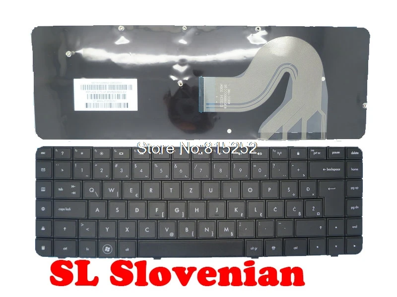 

Laptop Keyboard For HP CQ56 G56 CQ62 G62 605922-BA1 595199-BA1 605922-141 595199-141 605922-061 595199-061 SL Slovenian/TR/IT