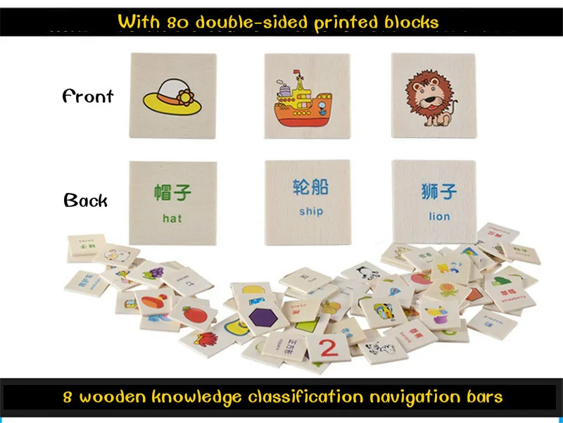 Математическая классификация познавательный, на поиск соответствия детей Монтессори раннего обучения игрушка деревянная коробка подарки для детей