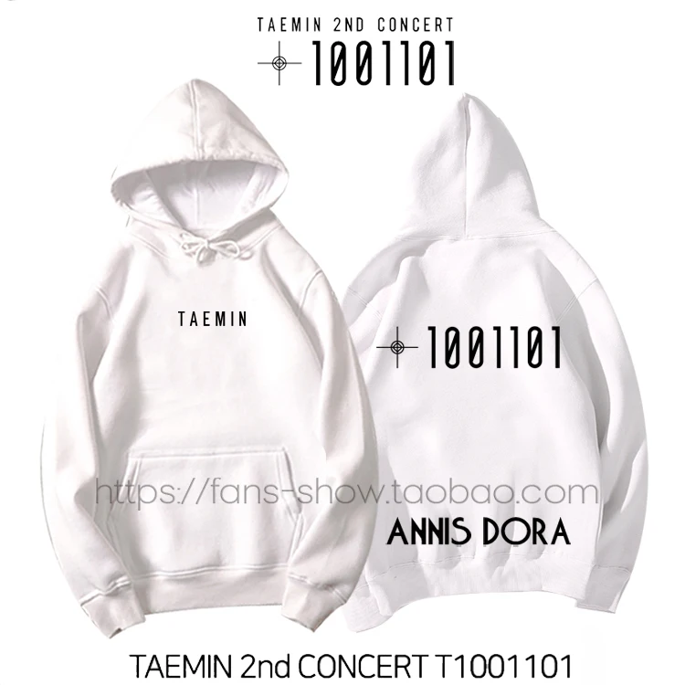 SHINee TAEMIN 2nd CONCERT T1001101 2 патруль Толстовка