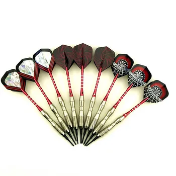 

3Pcs 18g electronic security darts soft nylon tip silver plated aluminum alloy rod flight competition training darts