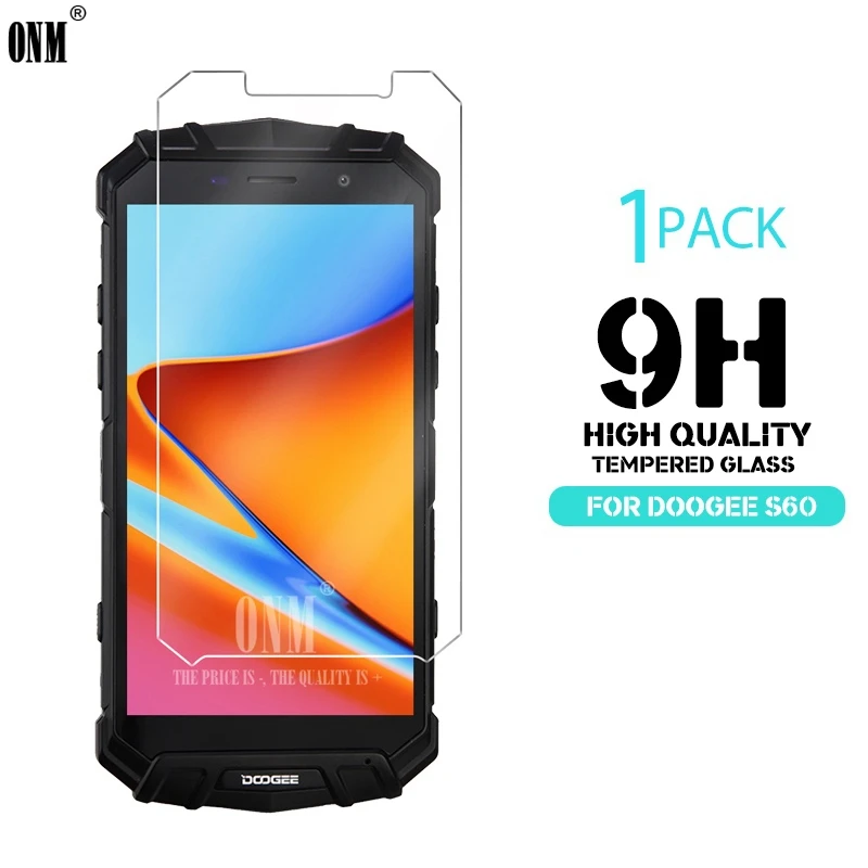 

Tempered Glass For DOOGEE S60 Glass Screen Protector 2.5D 9H Premium Tempered Glass on the For DOOGEE S60 Protective Film