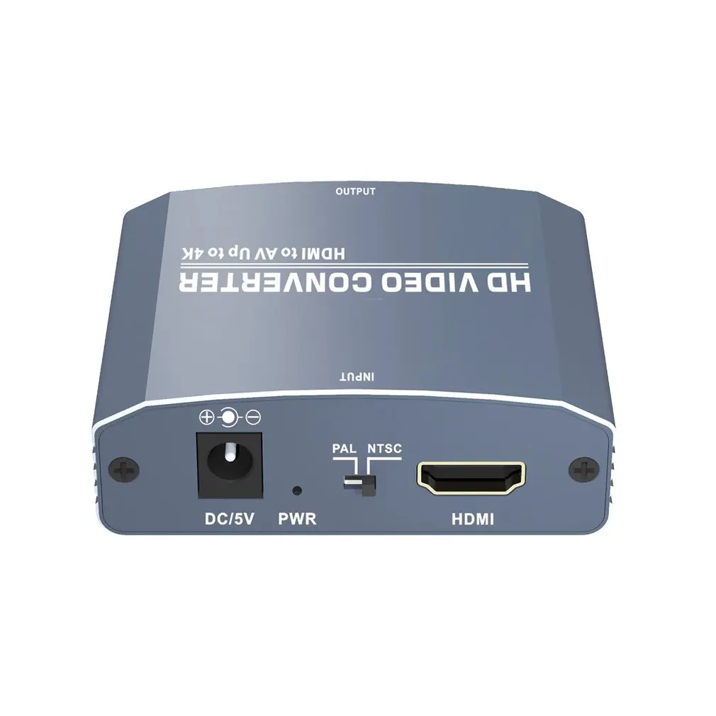 HDMI к видео аудио+ стерео конвертер Поддержка 480i/576i/480 p/576 p/720 p/1080i/1080 P/4 K разрешение для NTSC PAL