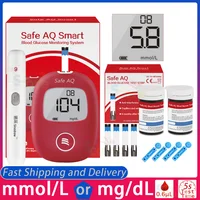 Safe AQ Smart Blood Glucose Meter with Test Strips 1