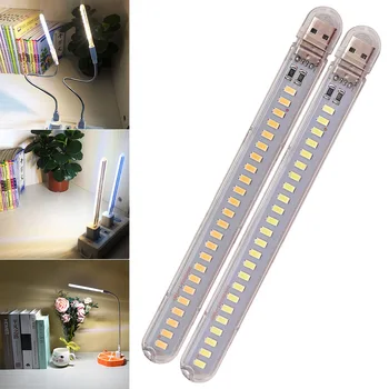 

5V LED Night Light Mini USB 24LEDs Book Lamp Home Bedroom Outdoor Camping L5 #4