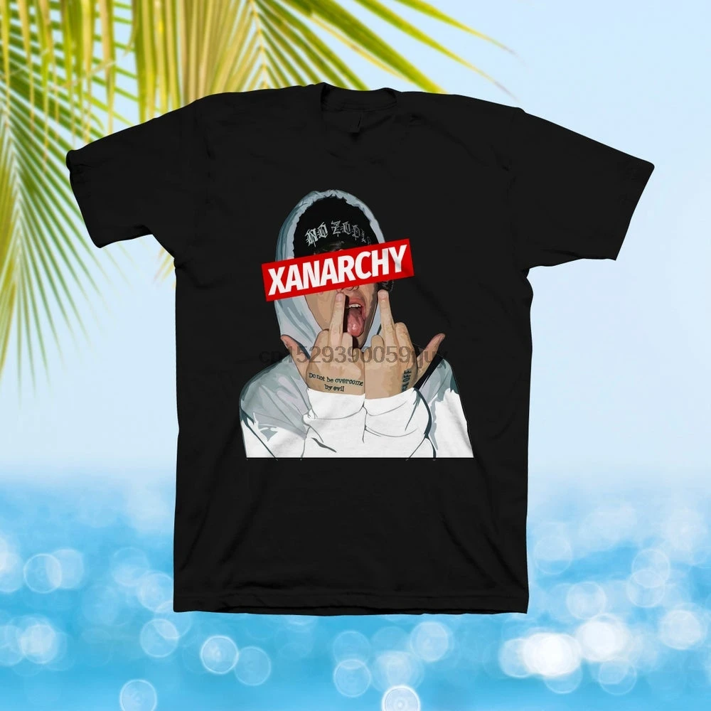 Lil Xan Xanarchy Betrayed Rap Hip Hop T Shirt | Мужская одежда