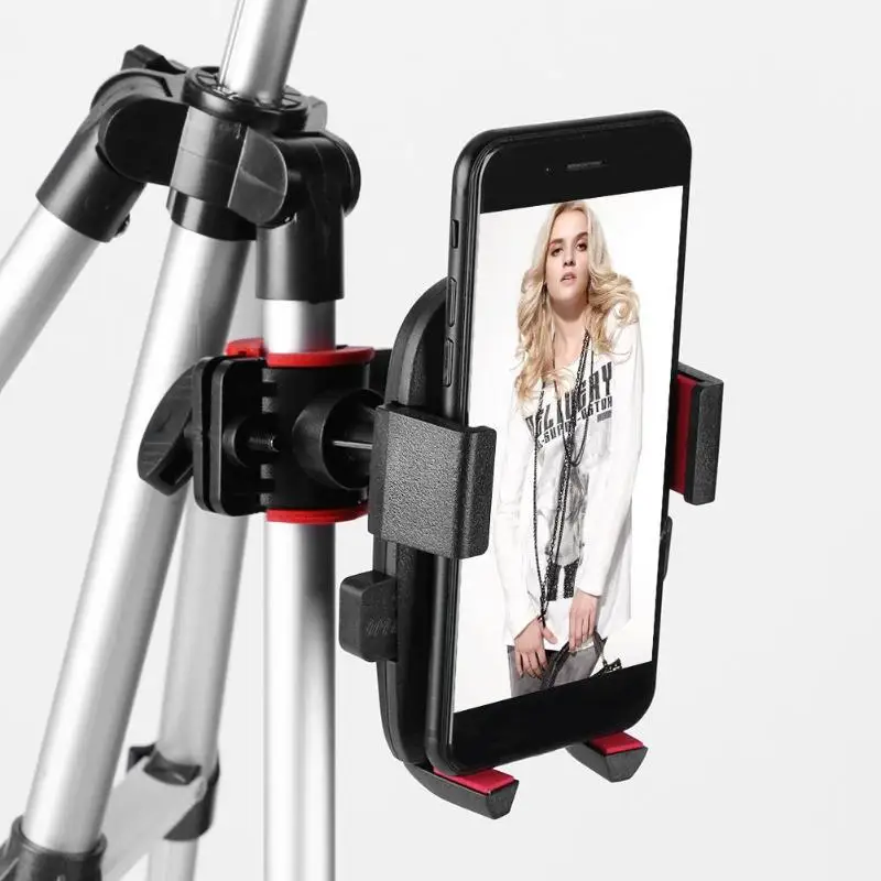 Новейший светодиодный кольцевой светильник штатив Камера фотография вспышка для селфи с видео светильник с держателем для мобильного телефона