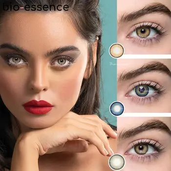 

2pcs Egypt Seriers Colored Contact Lenses Eye Year Toss Contact Lenses Color Natural Looking Contact Lens for Eyes Bio-essence