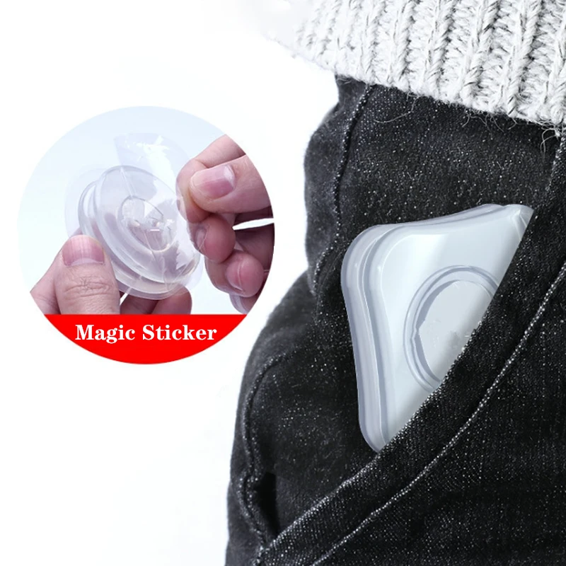 Reusable Magic Nano Sticker Rubber Pad Nano Paste Double-sided Tape Cable Winder Wall Sticker Car Phone Holder Gel Paste