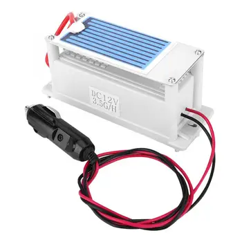 

3.5g DC12V Integrated Car Ozone Generator Ozonizer Machine Air Purification Disinfection Tool Air Cleaner Home