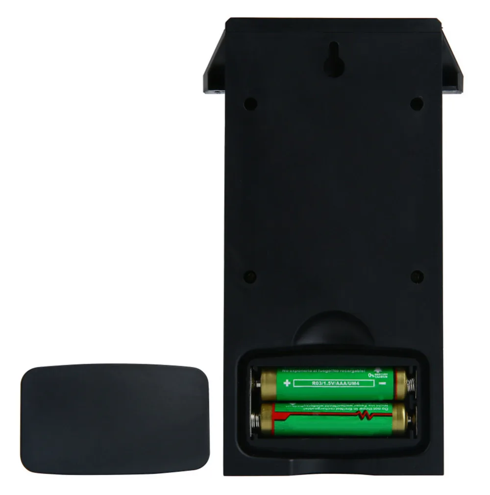 Waterproof Garden Thermometer Max Min Outdoor Indoor Refrigerator Greenhouse Temperature Meter Hook Hole-20~50C C/F Switch