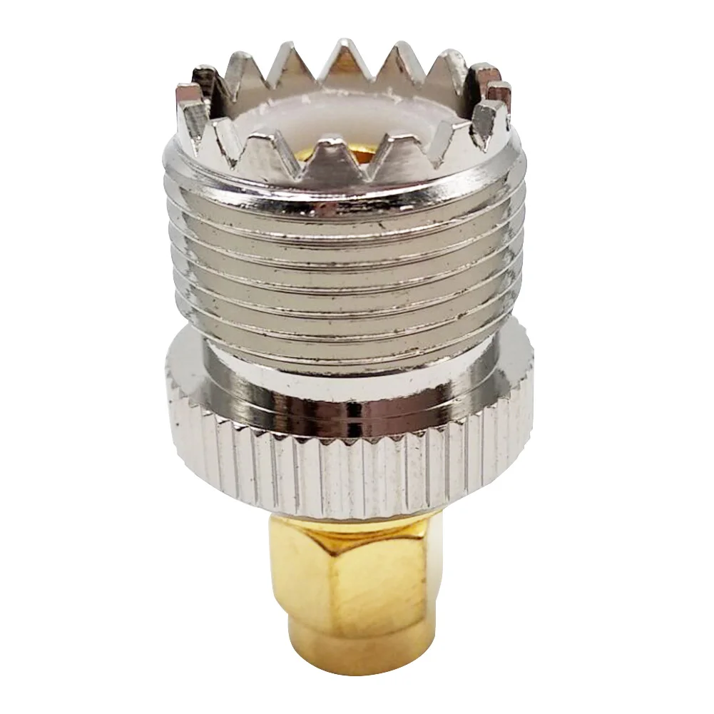 Female To SMA Male Converter Portable Adapter SO-239 Connector RF Coax Durable |