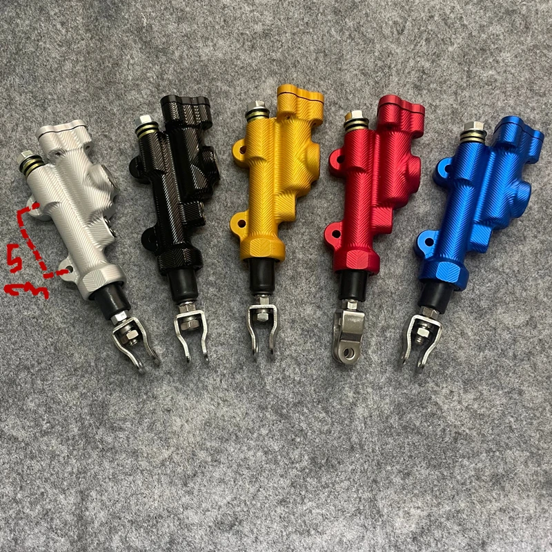 Accessori Moto Pompa Freno Idraulica Universale Freno A Pedale Posteriore Pompa Freno Idraulica Per Moto Sport Dirt Bike Pit Qua Atv