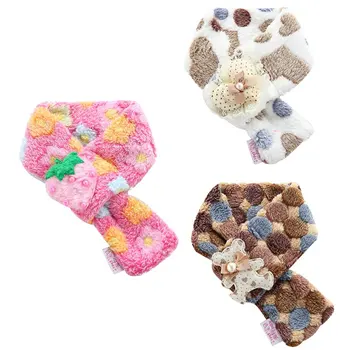 

Pet Scarf Leisure 2 Colors Polyester Warm Scarf Cute Two Size Goods For Pets New arrive 2020