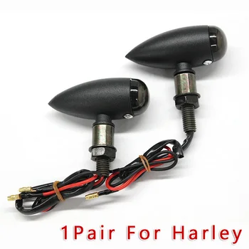 

For Harley Turn Signal Lights Motorcycle Black New High quality 2 wires