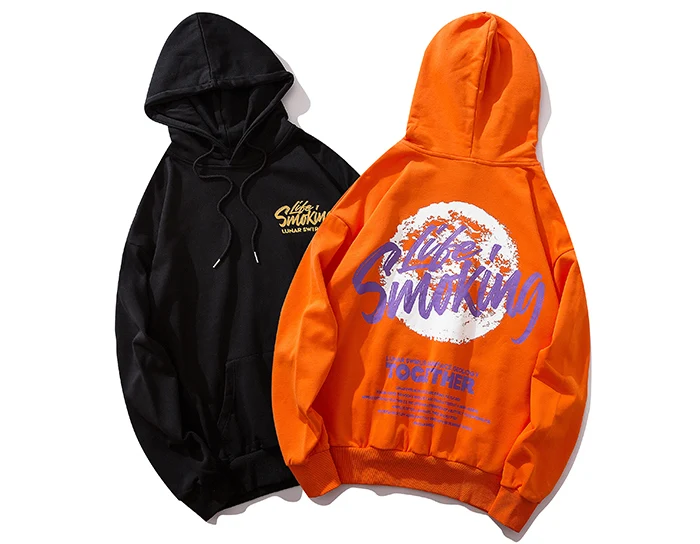 Aelfric Eden Fashion Letter Printed Mens Hooded Sweatshirts Harajuku Streetwear Hoodies Male Casual Cotton Hip Hop Pullover