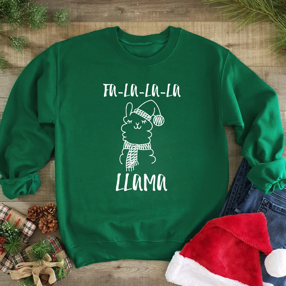 fa la la llama sweatshirt
