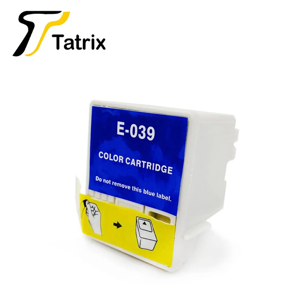 T039-C Татрикс для Epson T038 T039 Совместимый картридж для Epson Stylus C41/C41UX/C43UX/SX/C45/CX1500/CX1500V и т. Д. Принтер - Цвет: T039-C