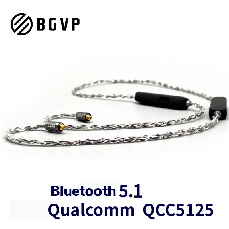 Кабель для наушников BGVP M2 TWS Bluetooth 5 1 APTX QCC5125 чип AAC однокристальный медный