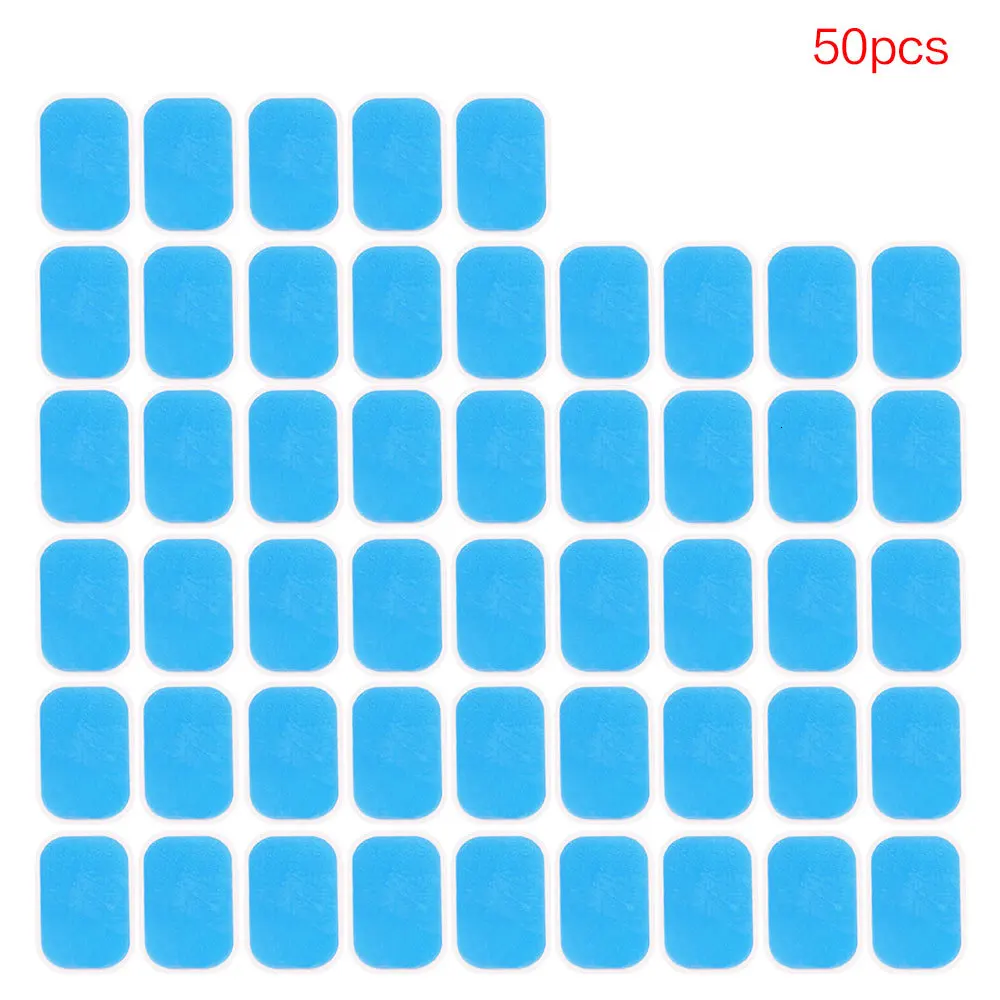 20 шт., гелевые подушечки для фитнеса, EMS, для брюшного пресса, тренажер для снижения веса, стимулятор мышц бедра, тренажер, сменный массажер, гелевый пластырь