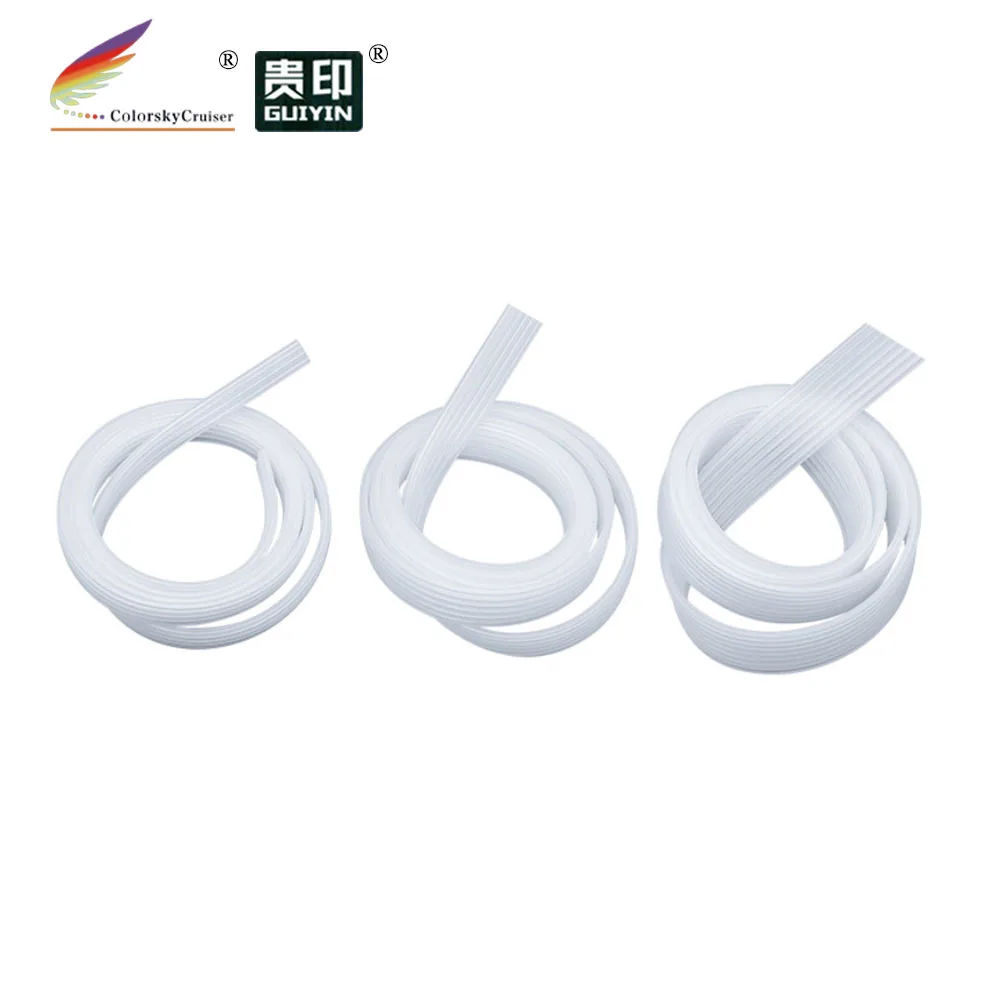 (ACC-5) 5 line CISS rubber tube pipeline ink tube hose for CISS PVC Inkjet Printer For Canon for HP Epson brother 2m/pc