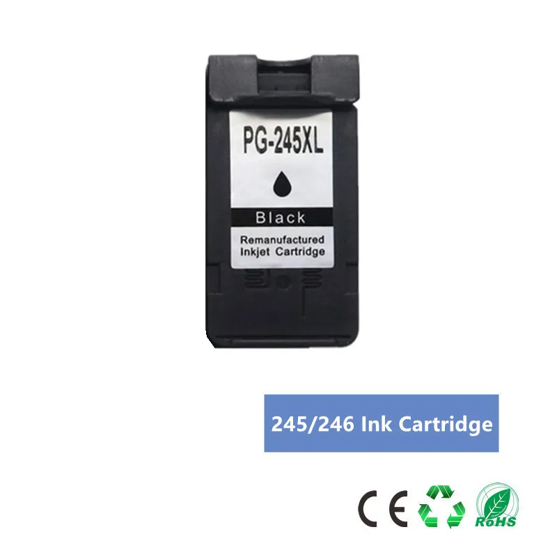 1Pk Black Черный PG245 CL246 Замена чернильных картриджей для Canon PG 245 PG-245 CL 246 для Canon Pixma iP2820 MX492 MG2924 MX492 MG2520 принтер - Цвет: 1Pk Black