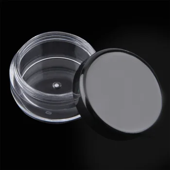 

5pcs/set Top Quality Cosmetic Empty Jar Pot Eyeshadow Makeup Face Cream Lip Balm Container Hot Wholesale