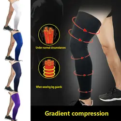 Fashion Simply Fitness Ankle Compression Socks Knee High Support Stockings Leg Thigh Sleeve Sport Socks Outdoor Men Women