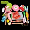 Montessori Simulation Woodens Magnetic Cutting Seafood Lobsters Crab Game Kitchen Model Early Educational Toys for Children Gift 2