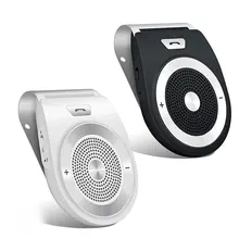 T821B автомобильный комплект громкой связи с шумоподавлением приемник Автомобильный громкоговоритель многоточечный клип Солнцезащитный козырек для двух телефонов