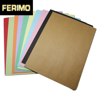 

15pcs/Lot 23.5*31cm Office School Supply Kraft Paper 250gsm Package Pouches Files/Document Holder Pockets A4 Paper Packing Bag