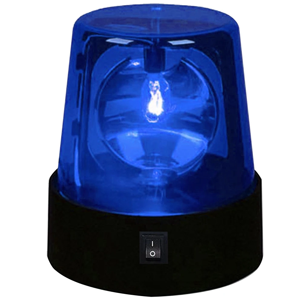 3inch Stage Effect DJ Flashing Party Desktop Lamp Night Beacon Battery Powered 360 Degree Rotating Mini Beam Led Strobe Light