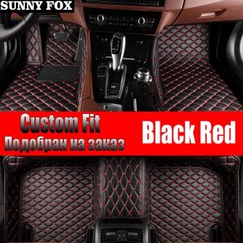 

Car floor mats Case for BMW 3/4/5/6/7 Series GT M3 X3 X4 X5 X6 Z4 Waterproof car-styling leather Anti-slip carpet liners