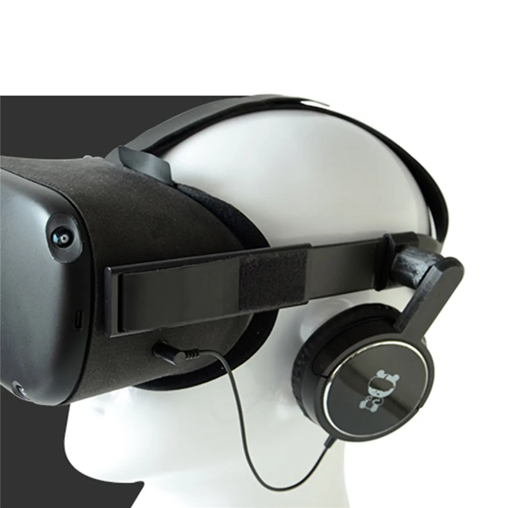 Professional Wired Earphone Replacement VR Game Enclosed Headphone 3 5MM for Oculus Quest VR Headset Accessories Parts