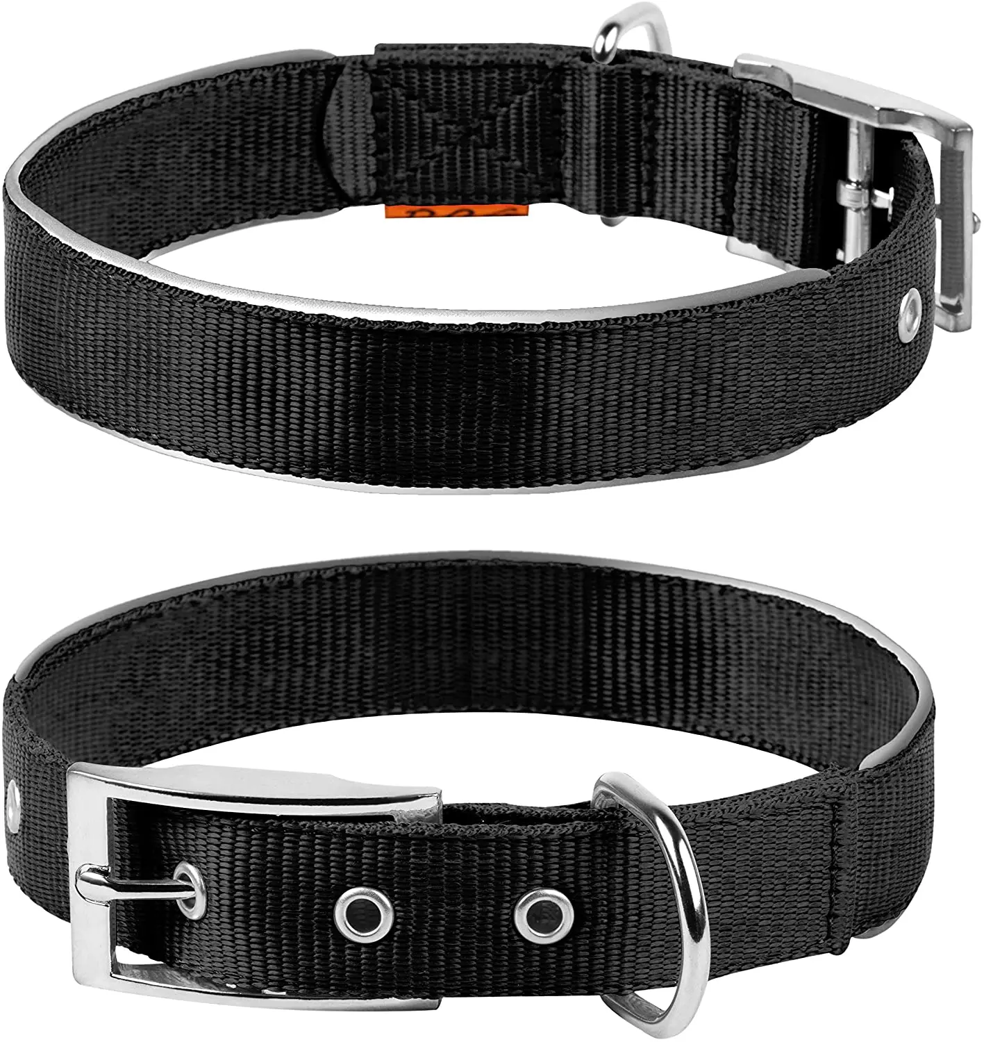 Mikivery Martingale - Collar De Nailon Ajustable Y De Seguridad Para Entrenamiento De Seguridad, Colorido Y Cómodo