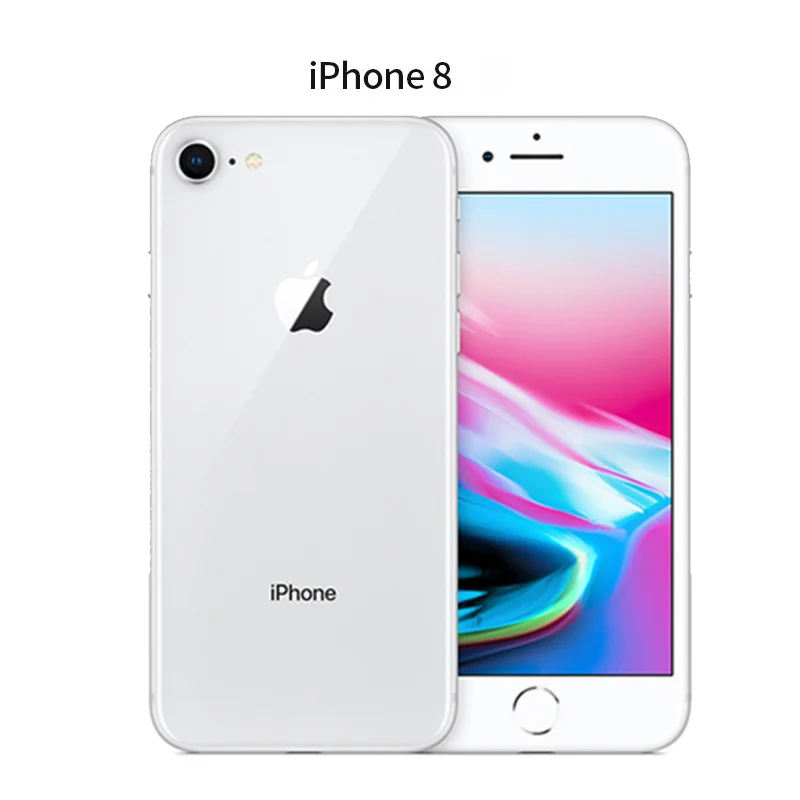 Used Original Apple iPhone 8 Hexa Core 2GB RAM 64GB/256GB ROM Fingerprint LTE Mobile Phone Smartphone