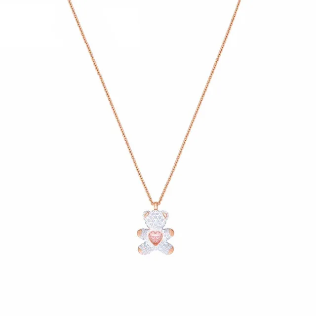 SWA, классический бренд, романтическое кольцо в виде животного, браслет, ожерелье, подходит для девушек, чтобы посетить вечерние ювелирные изделия, подарки оптом - Цвет камня: 5452026