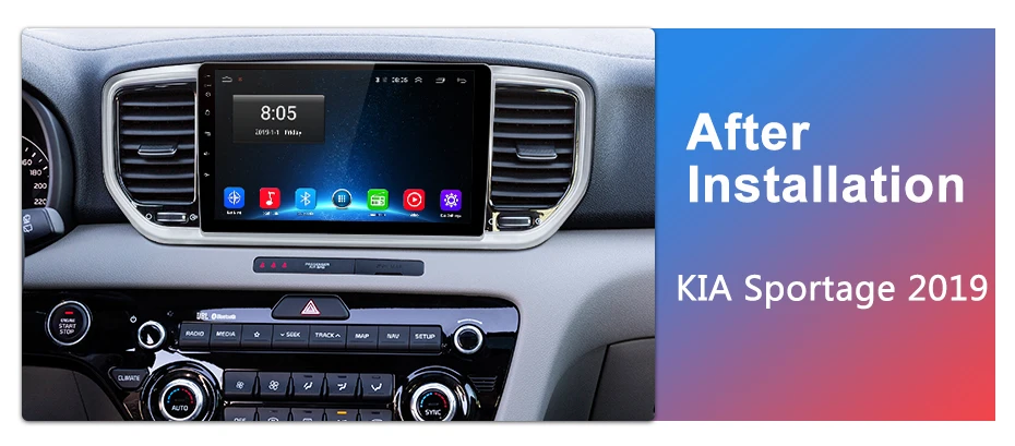 Junsun 2G+ 32G Android 9,0 для KIA Sportage 4 KX5 Авто 2 din Радио стерео плеер Bluetooth gps навигация