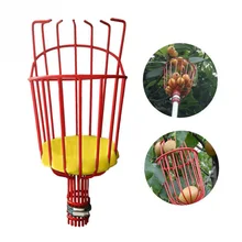 

1PC Fruit Picker ​​Outdoor Basket Garden Tools Fruit Picker Head Metal Fruit Picking Tools Fruits Catcher Harvest Picking