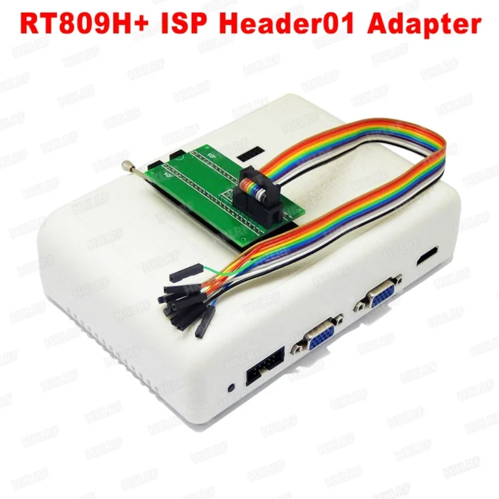 RT809H-ISP Header RT809H программист+ 30 предметов Tsop48 tsop56 адаптер EMMC-программирование NAND Flash тестовый зажим для интегральной схемы лучше, чем RT809F - Цвет: RT809H-ISP Header