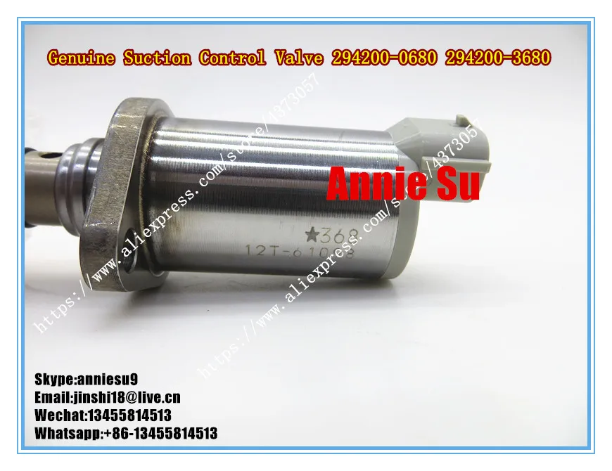 Подлинный и всасывающий регулирующий клапан/SCV 294200-0680 294200-3680 12T-61098