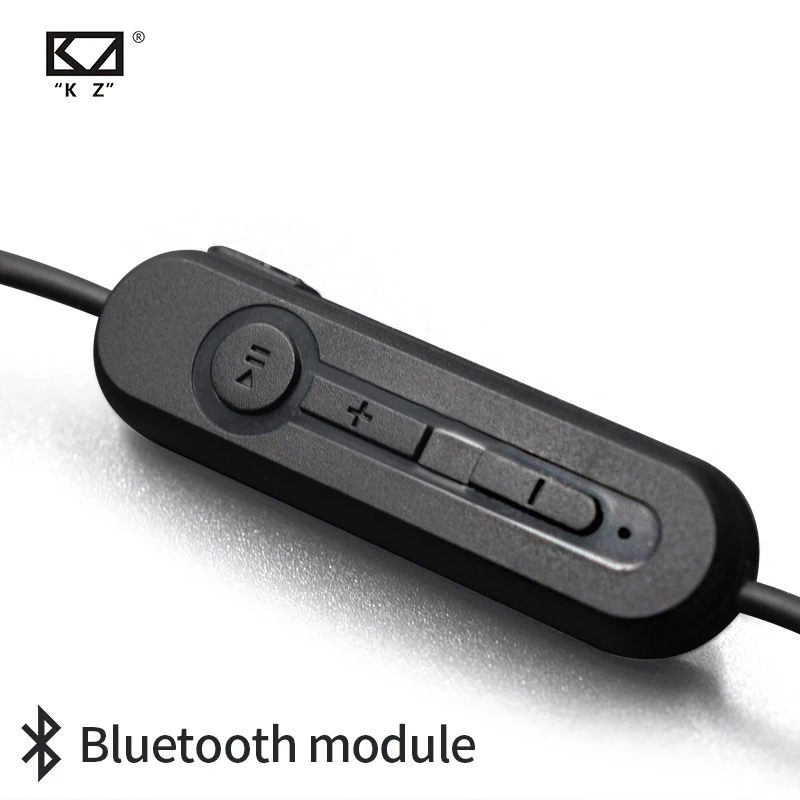 KZ ZST/ZS3/ZS5/AS10/ZS6/ZS10/ZSA/ES4 Bluetooth 4.2 Wireless Upgrade Module Cable Detachable Cord Applies KZ Original Headphones