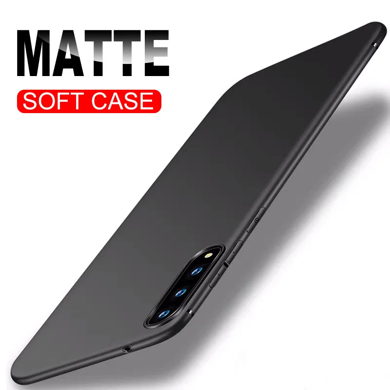Ультратонкий матовый Силиконовый чехол для huawei P20 Lite P30 Pro прозрачный, мягкий чехол для huawei P30 Lite P20 Pro сплошной цвет