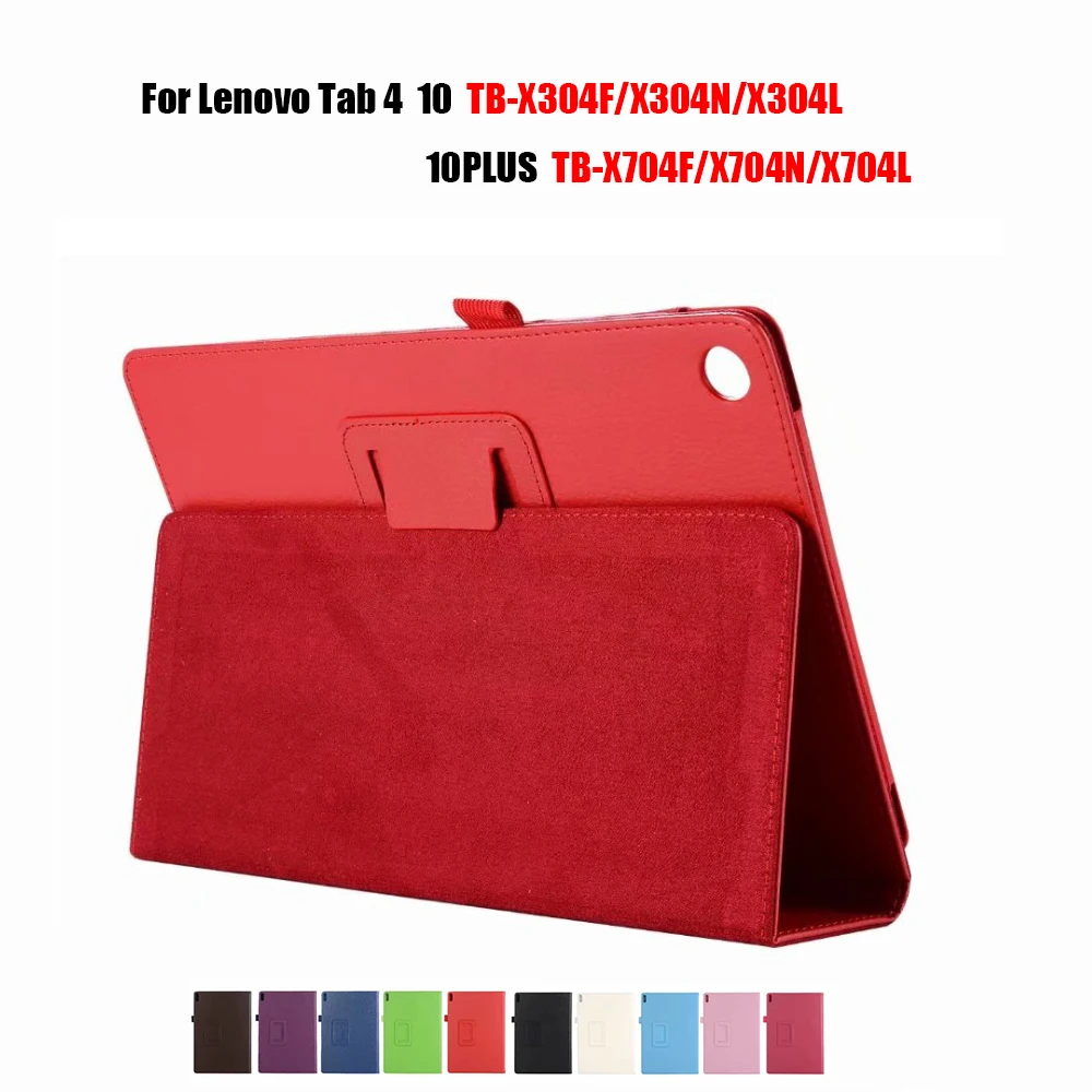 Чехол для Lenovo Tab 4 10 ТБ X304F X304L X304 чехол подставка из искусственной кожи планшета TAB4
